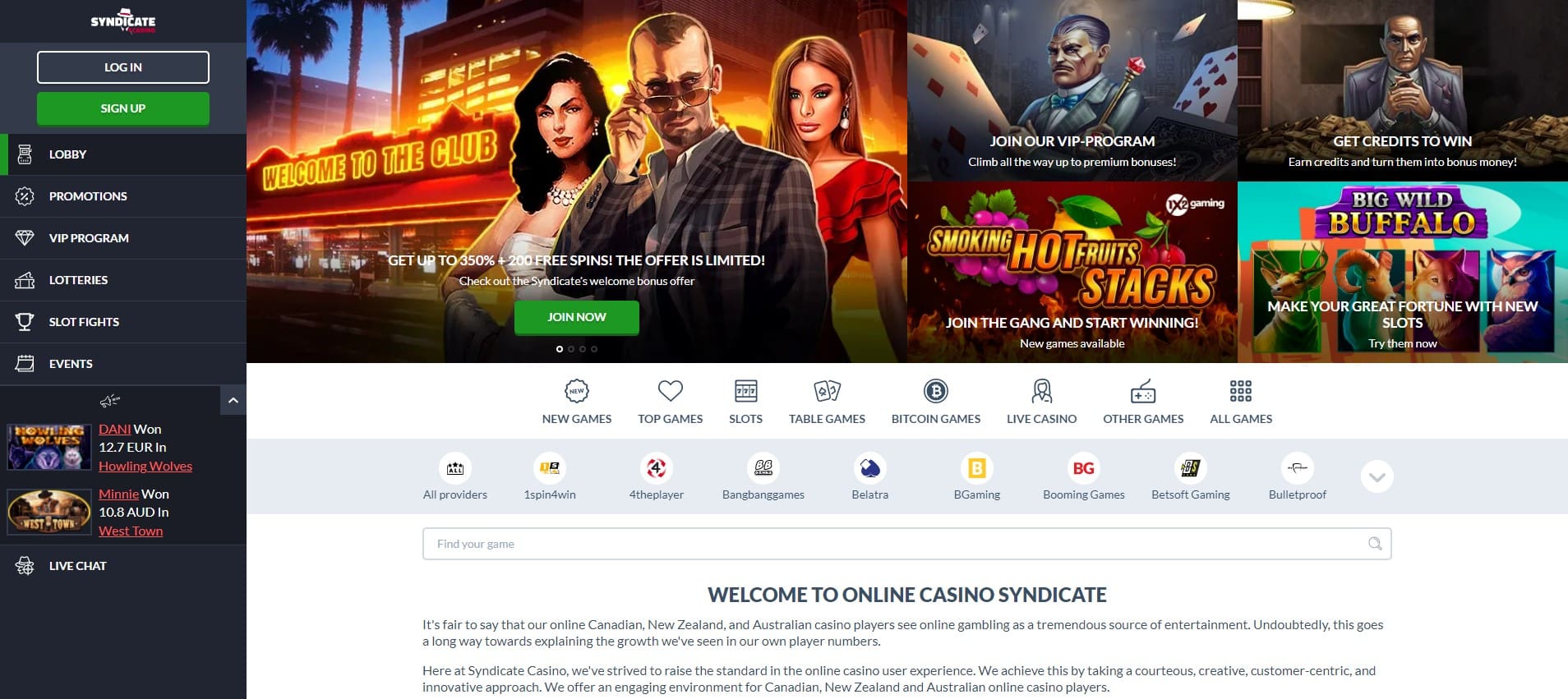 Syndicate Casino