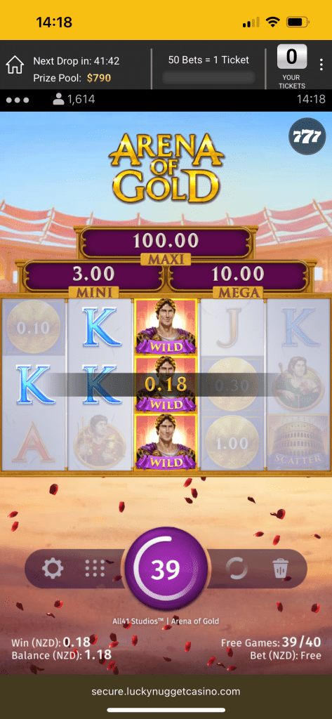 Lucky Nugget Casino Game
