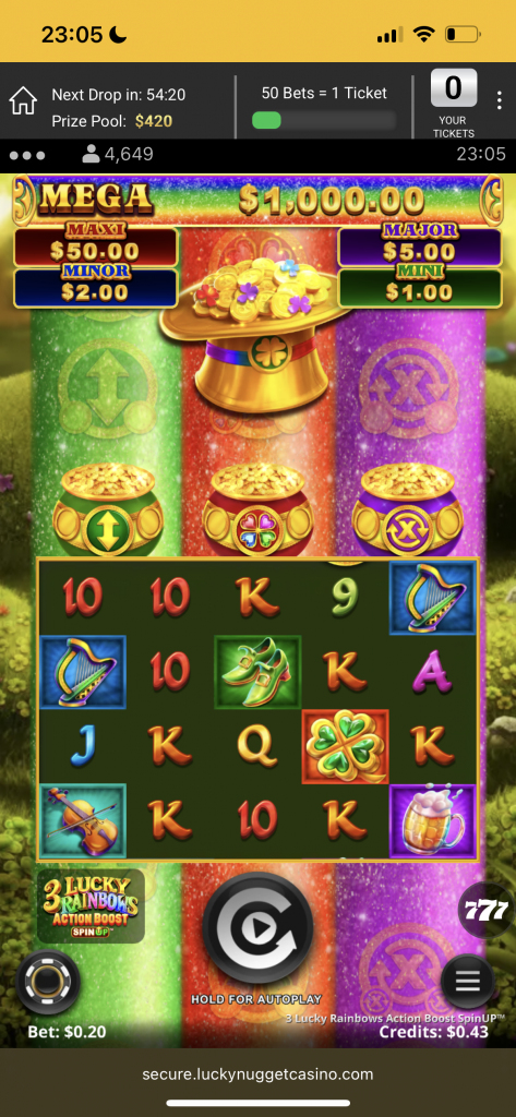 Lucky Nugget Casino Game