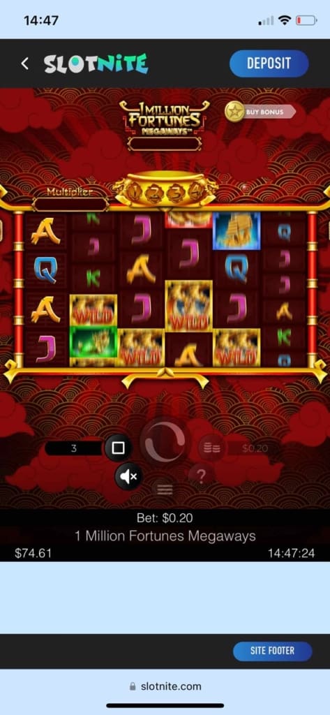 Slotnite Casino Screen