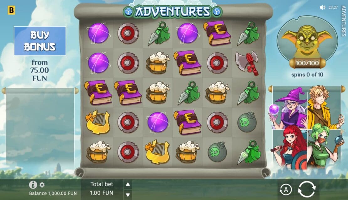 BGaming Adventures Pokie