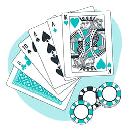 Casino game cards