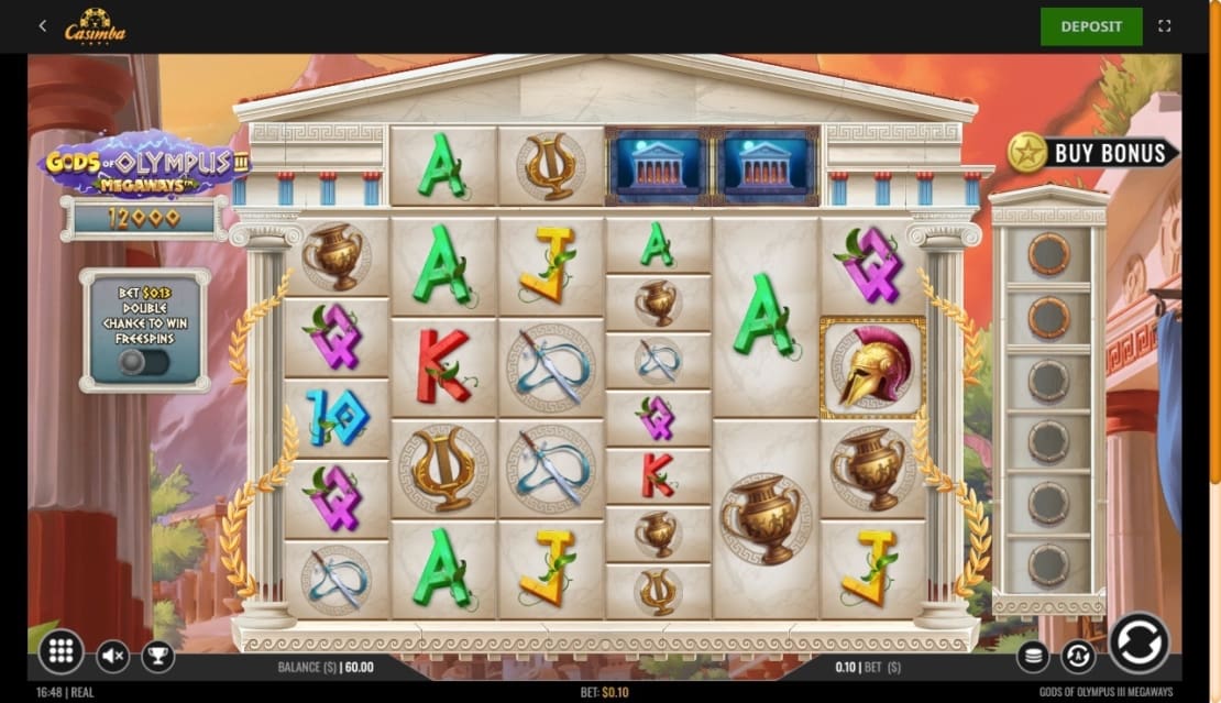 Casimba Casino Screen