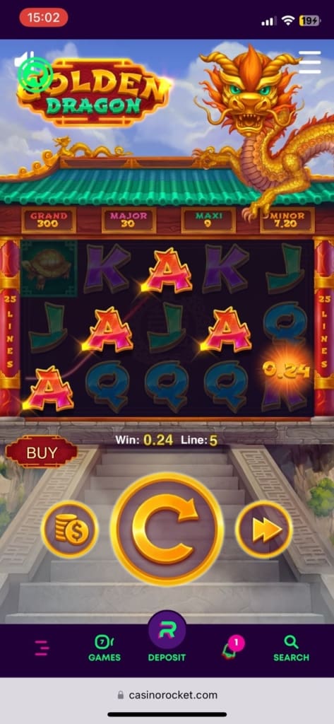 casino rocket games