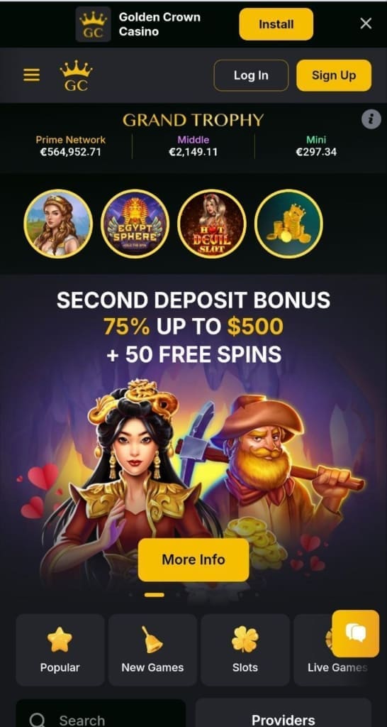 golden crown bonus