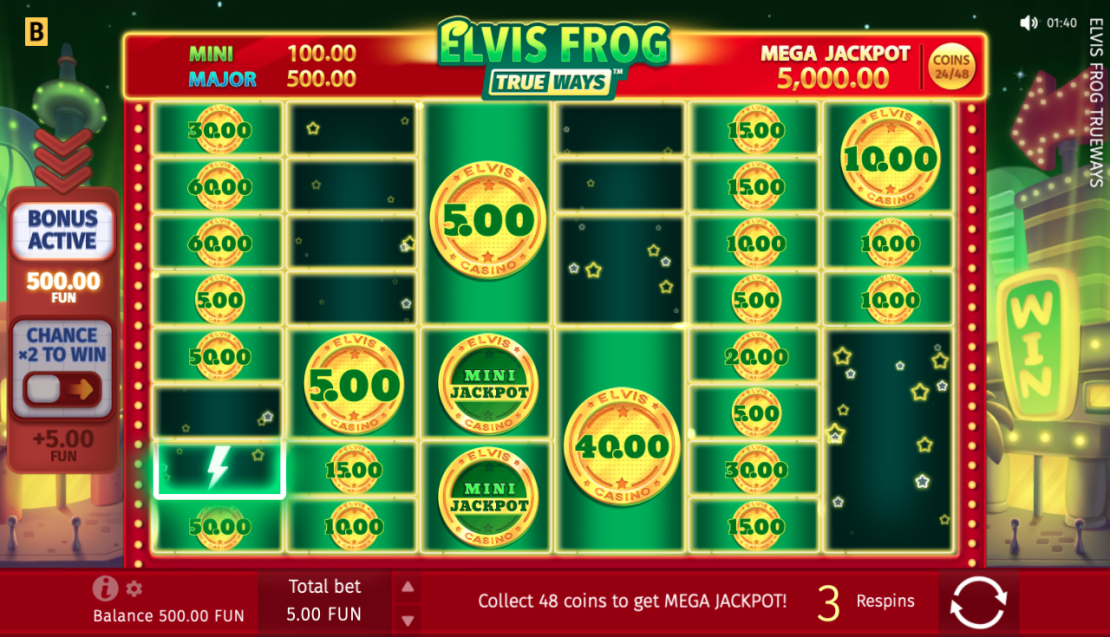 Elvis Frog Trueways (BGaming)