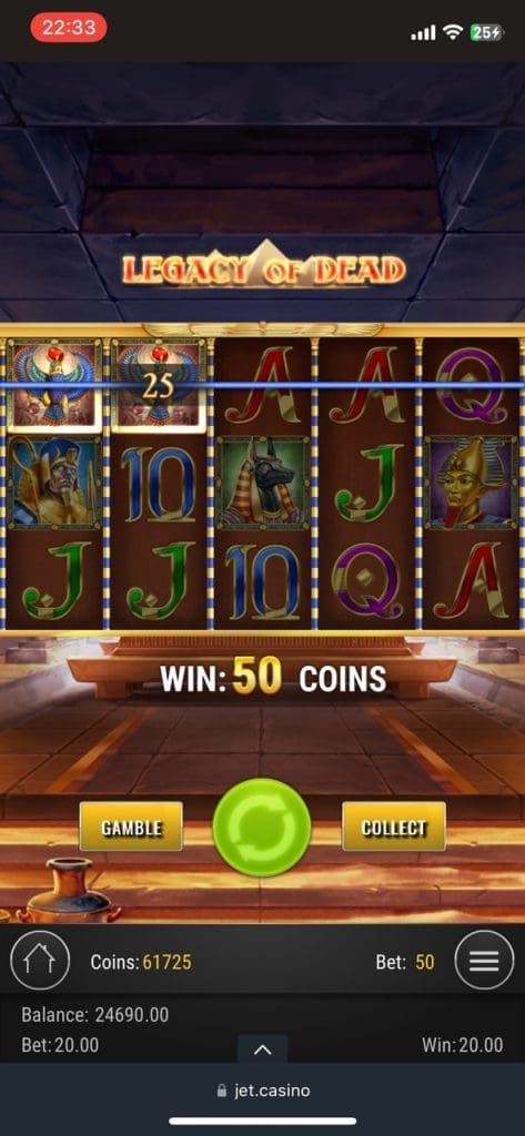 Jet Casino Games
