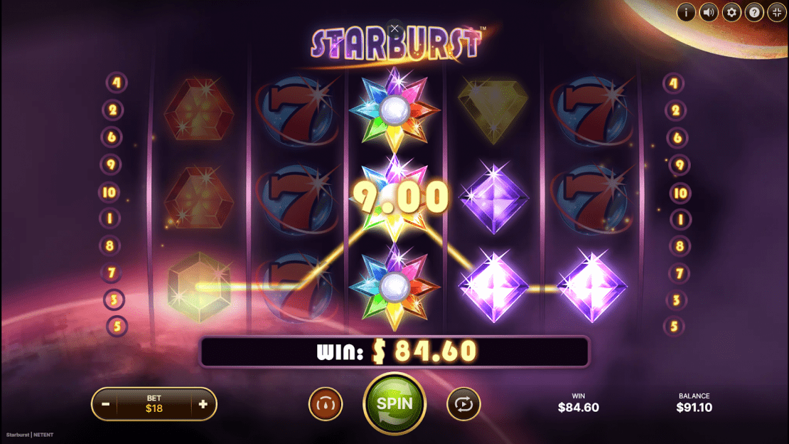 Starburst Slot Review